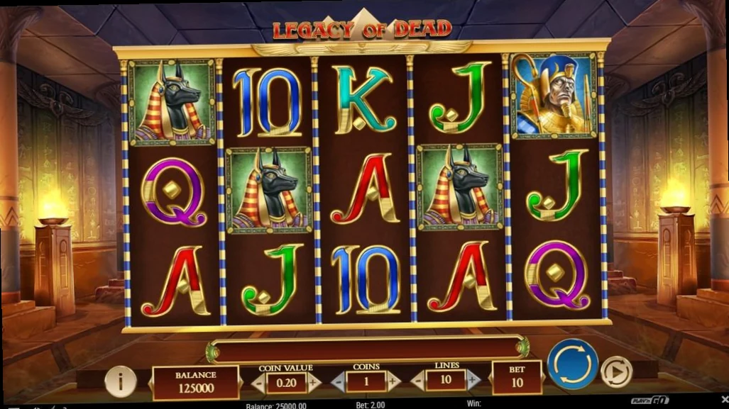 Legacy of Dead von Play'n GO